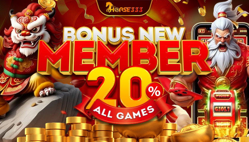 BONUS NEW MEMBER 20%