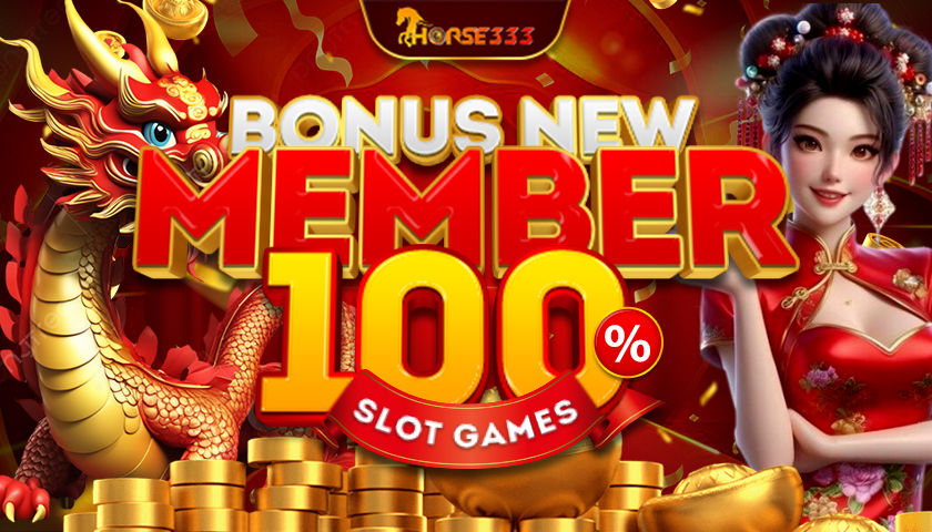 BONUS NEW MEMBER 100%